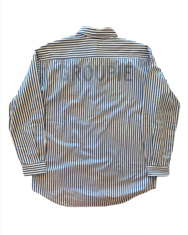 Undercover 99SS "Relief" Groupie stripe shirt