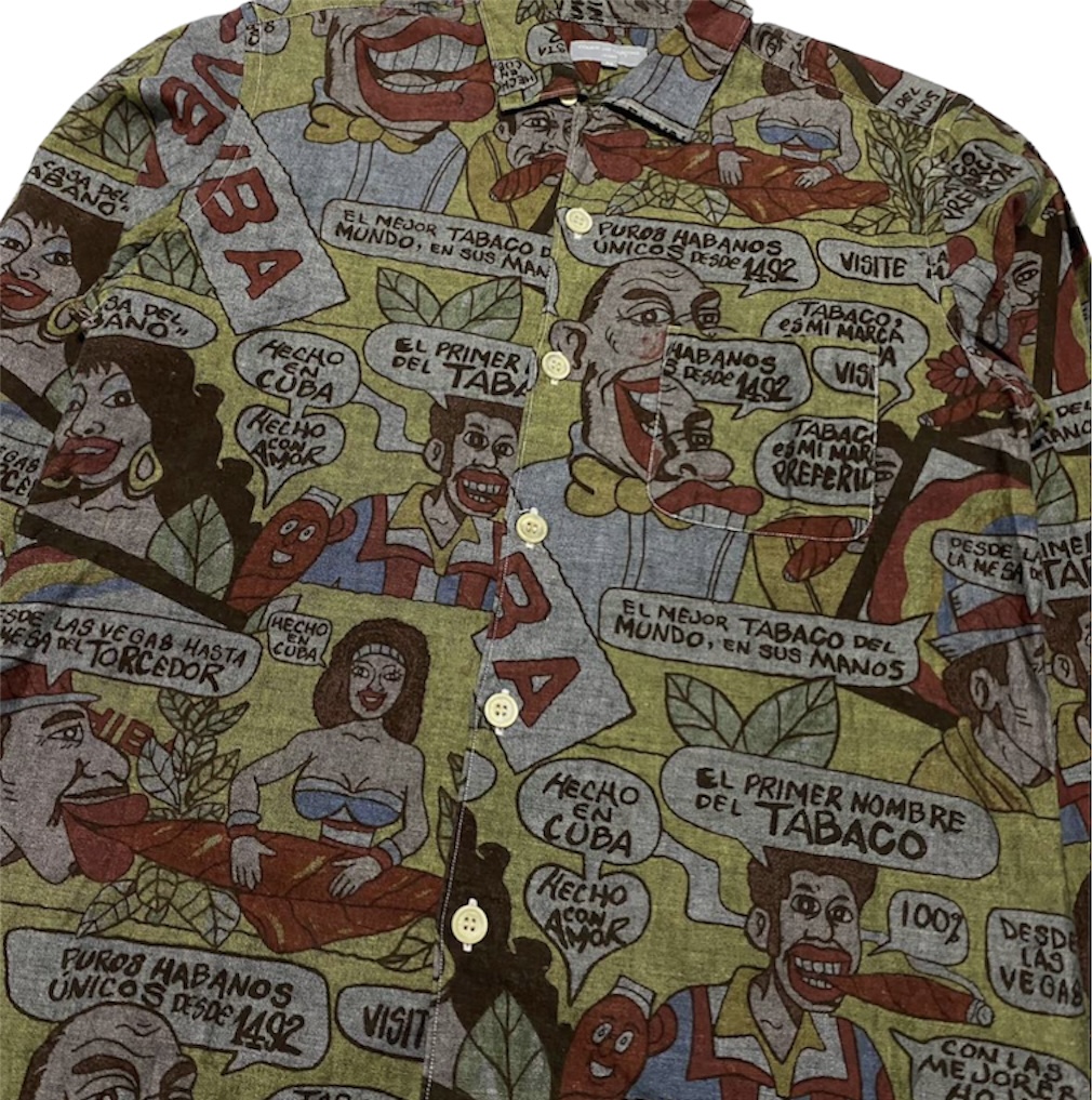 Comme Des Garçons AW2002 Cuba Shirt - Image 3