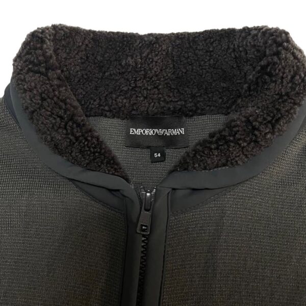 Emporio Armani 2000’s fleece jacket - Image 3