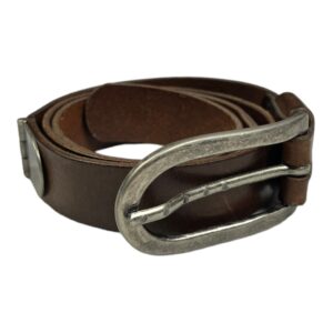 Maison Margiela Leather metal belt