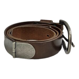 Maison Margiela Leather metal belt